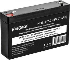   Exegate HRL 6-7.2 (6V 7.2Ah)  F1