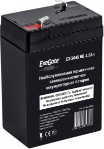  Exegate EP234535RUS DT 6045/EXG645 (6V 4.5Ah)  F1