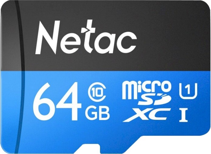   microSDHC 64GB Netac P500 <NT02P500STN-064G-S>  ( SD ) 80MB/s