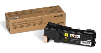 Тонер-картридж Xerox 106R01603 желтый для Xerox Ph 6500/WC 6505 (2500 стр)(Channels)