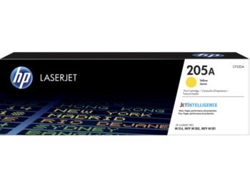 Тонер-картридж HP 205A жёлтый для HP LaserJet M180/M181 900 страниц.