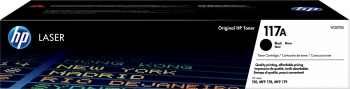 Тонер-картридж HP W2070A (HP 117A) чёрный для HP Color Laser 150/170 1000 страниц.