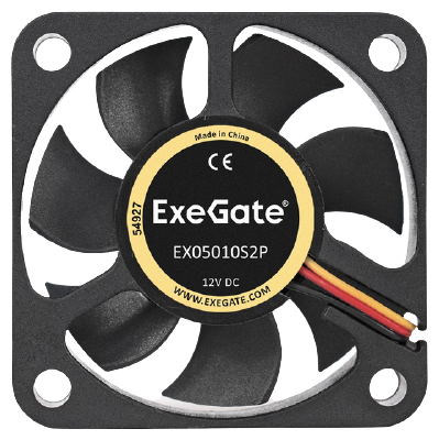  ExeGate EX05010S2P, 50x50x10 ,  , 2pin, 4500RPM, 24dBA