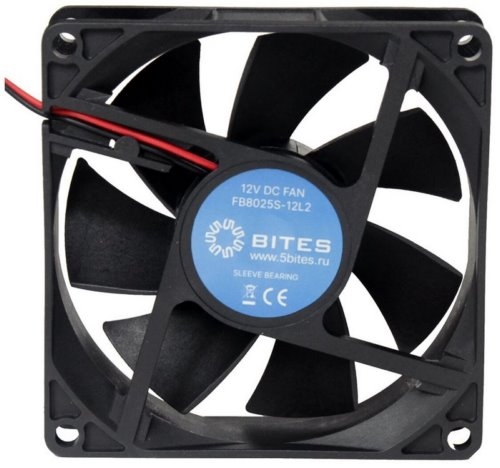  5bites   FB8025S-12L2 80X25 / SLEEVE / 2000RPM / 2P