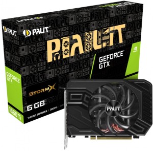  Palit nVidia GeForce GTX 1660 Ti StormX NE6166T018J9-161F 6GB GDDR6 Ret