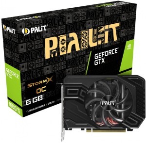  Palit nVidia GeForce GTX 1660 Ti StormX OC NE6166TS18J9-161F 6GB GDDR6 Ret
