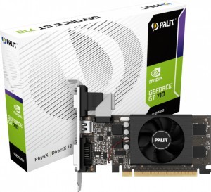  Palit nVidia GeForce GT 710 NE5T7100HD06-2081F 1Gb GDDR5 Ret