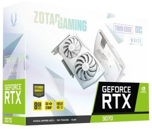  Zotac nVidia GeForce RTX 3070 Edge OC White Edition ZT-ZT-A30700J-10P 8GB