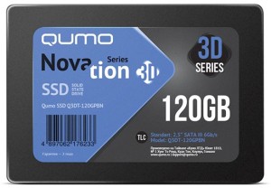   Qumo NOVATION Q3DT-120GPBN 120GB SSD SATA 2.5"